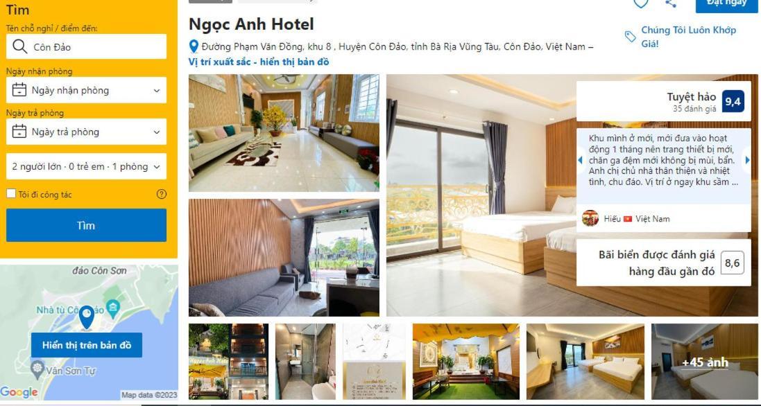 Ngoc Anh Hotel Chi Khu Co Ong Exteriér fotografie